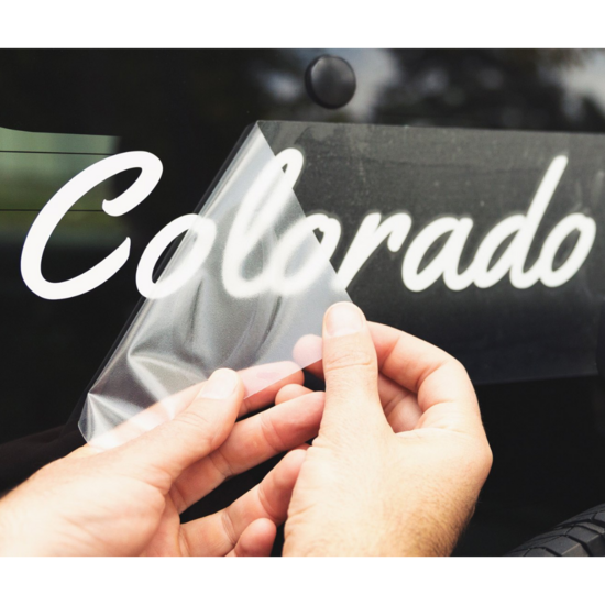 Custom vinyl sticker